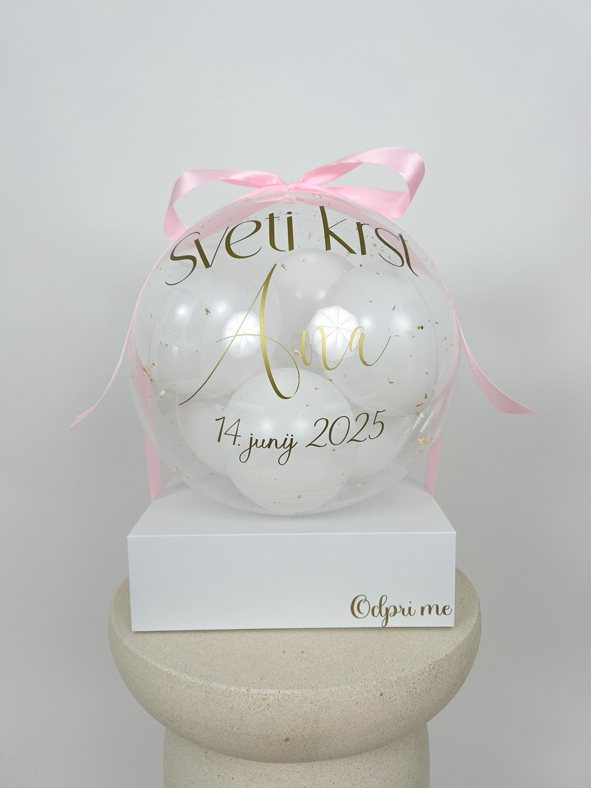 Sestavi svoj balon z mini baloni