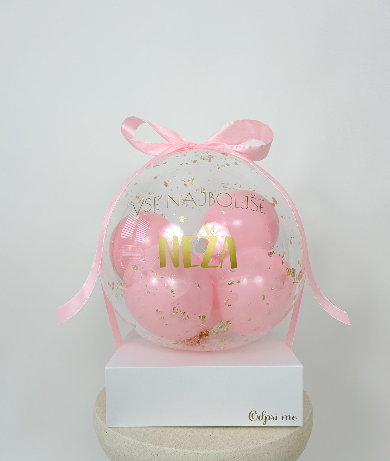 Sestavi svoj balon z mini baloni