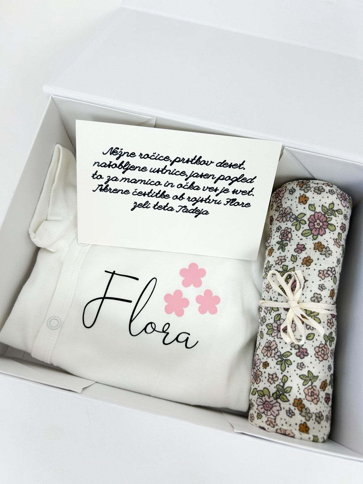 Darilni set MINI 4 delni roza