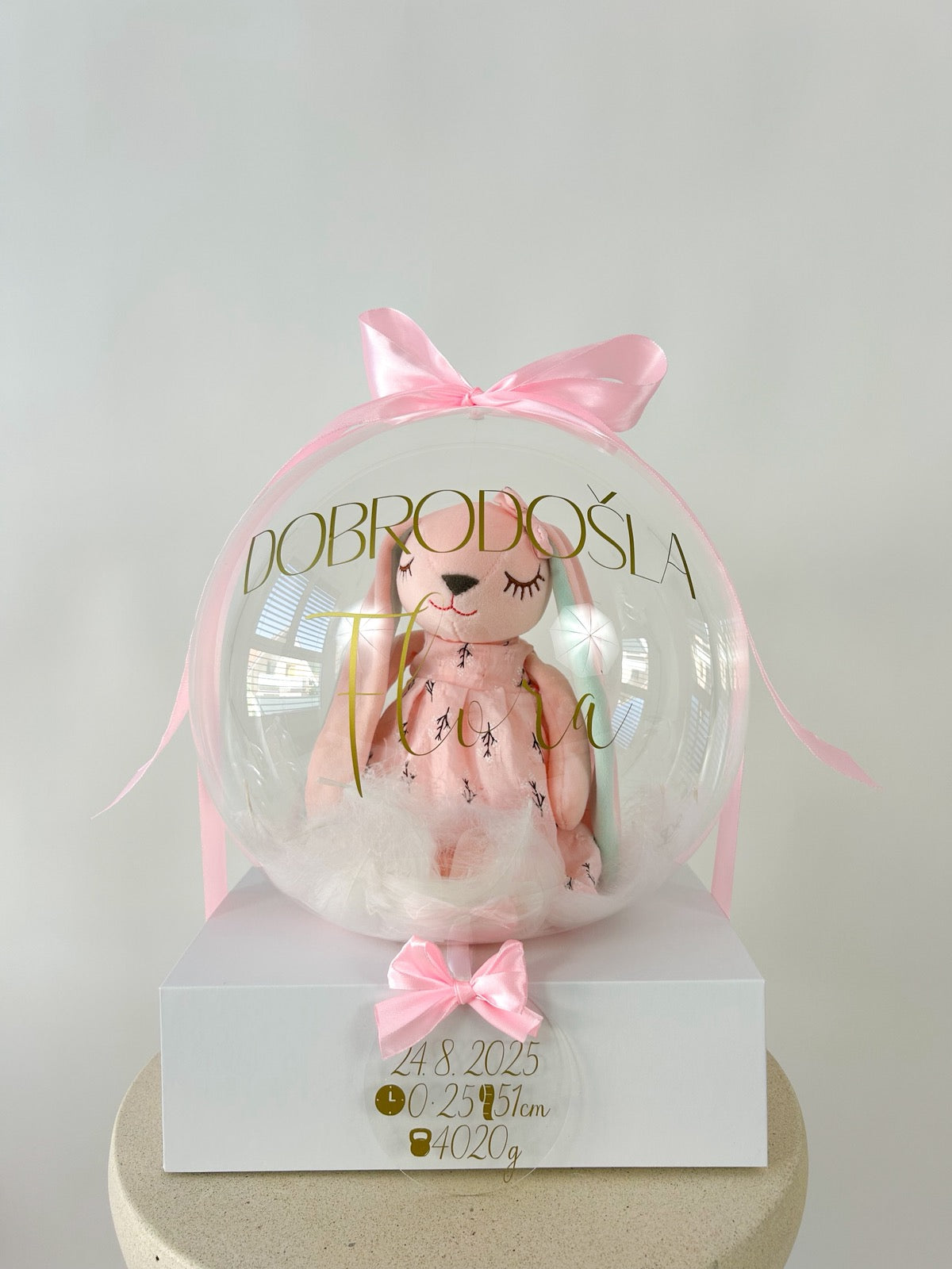 Darilni set MAXI 5 delni roza