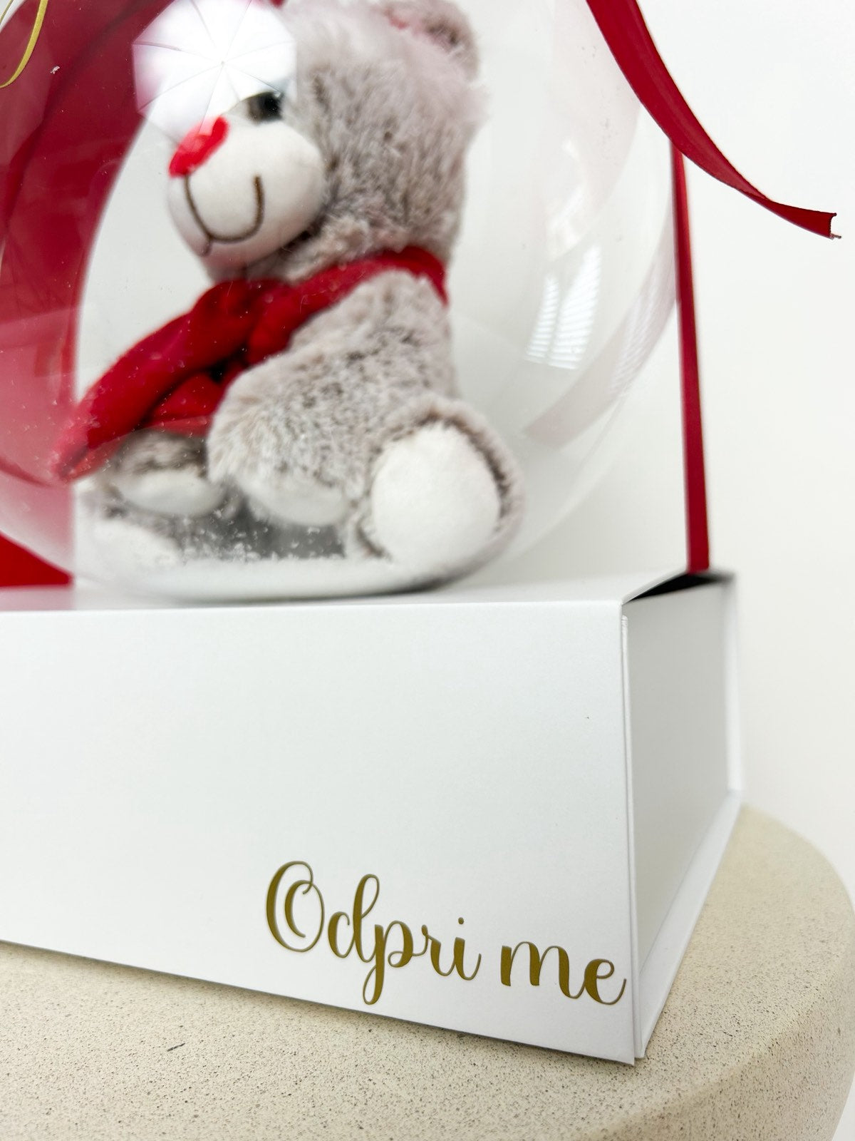 Božični balon z jelenčkom