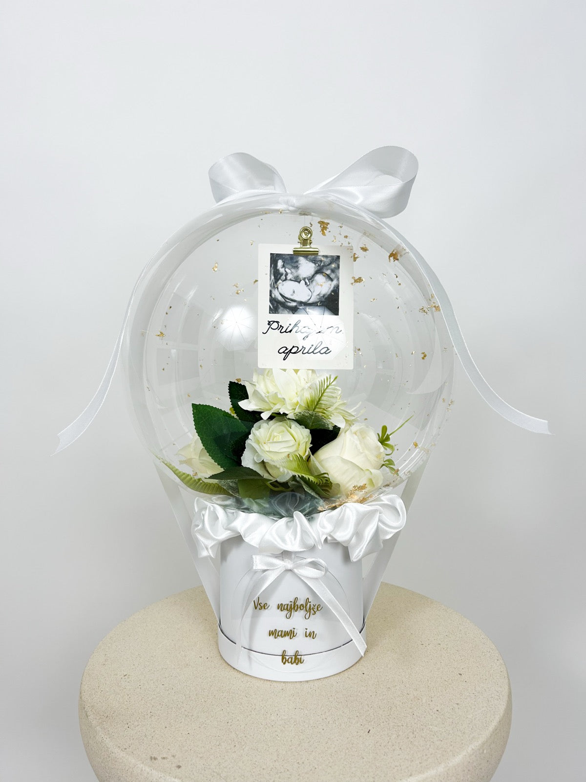 Sestavi svoj balon s cvetjem