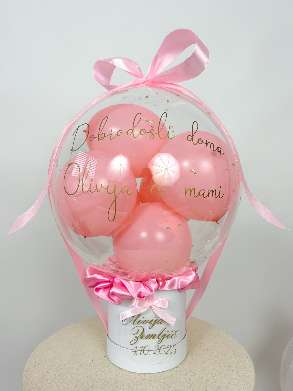 Sestavi svoj balon z mini baloni