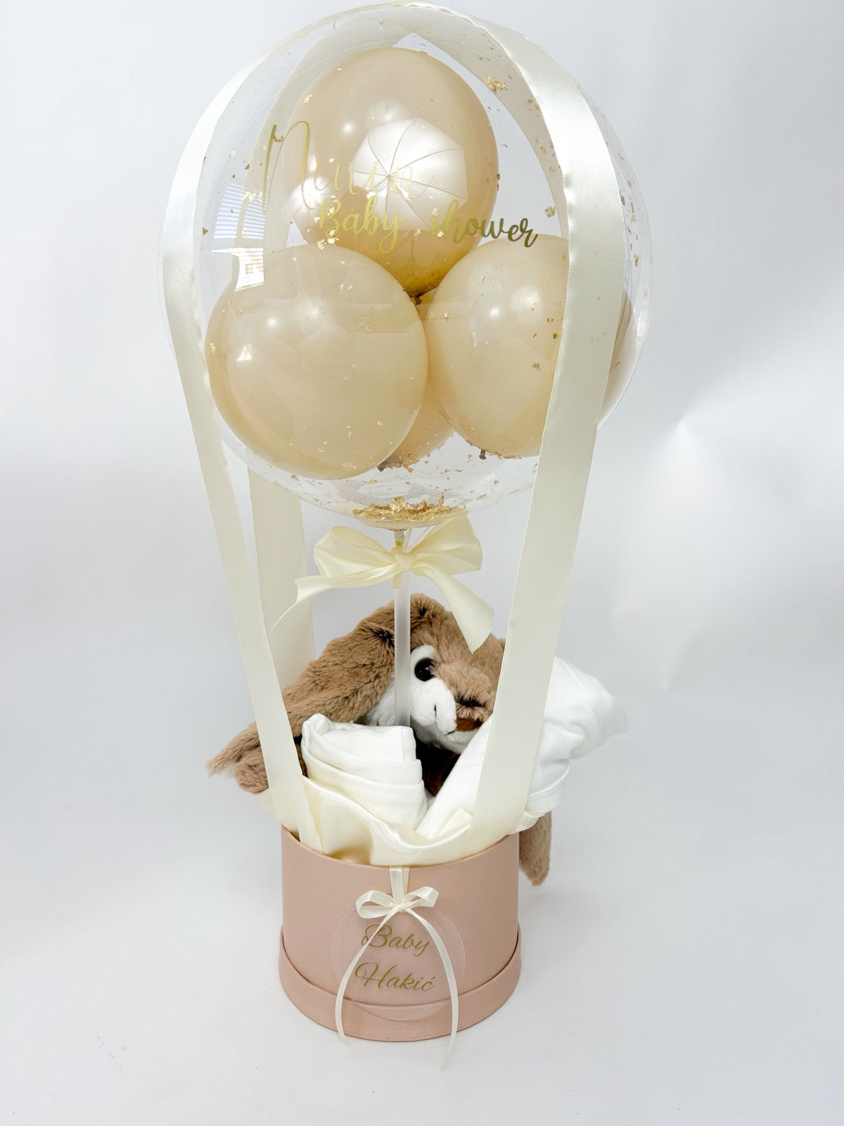 Hot air darilni set bež