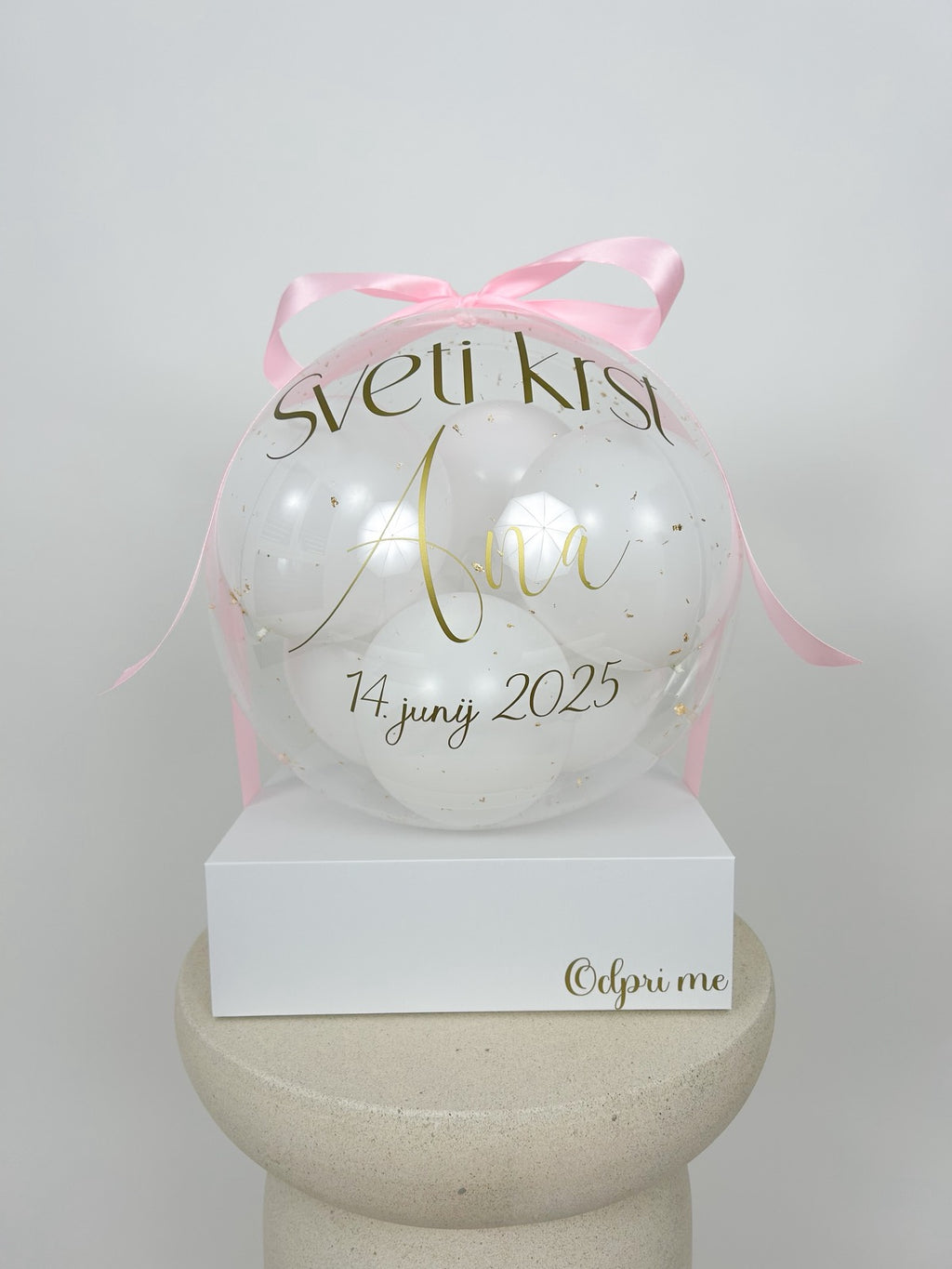 Sestavi svoj balon z mini baloni