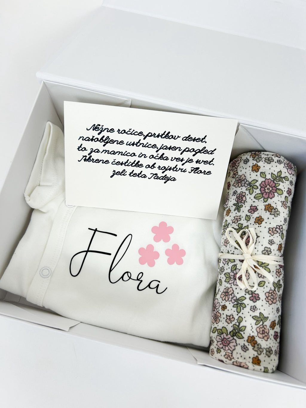 Darilni set MINI 4 delni roza