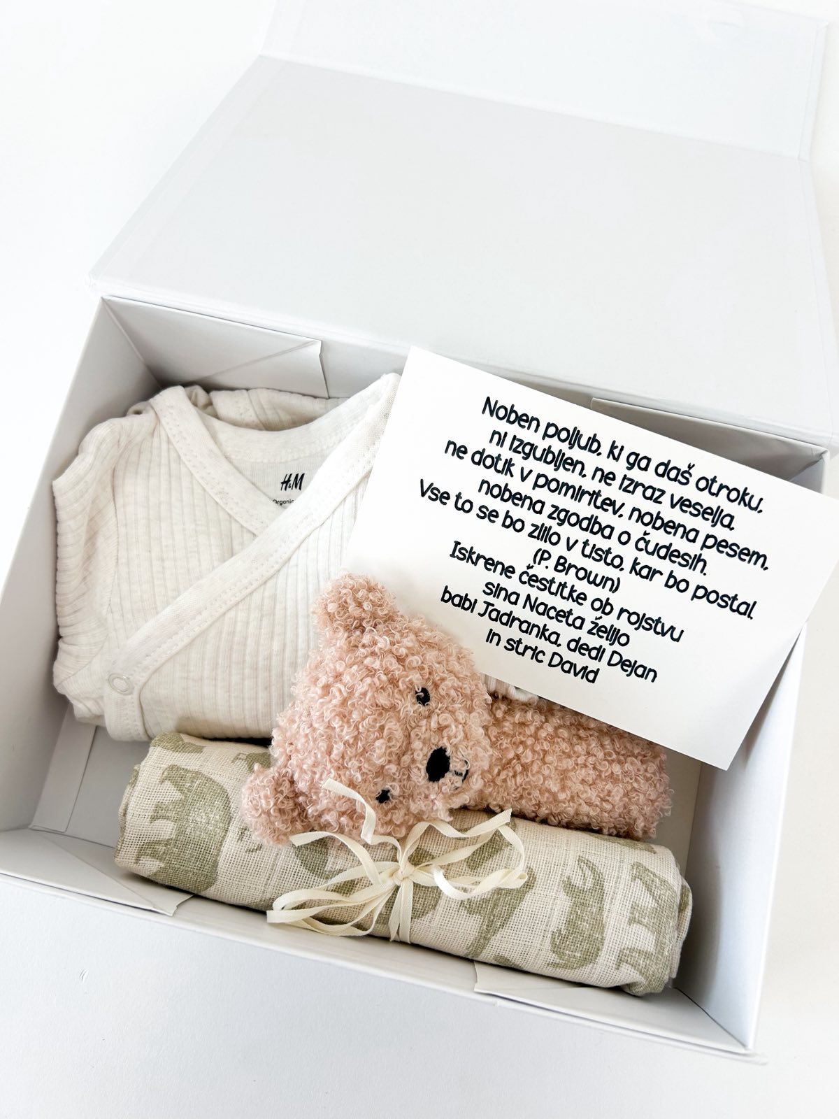 Darilni set MAXI 5 delni bež