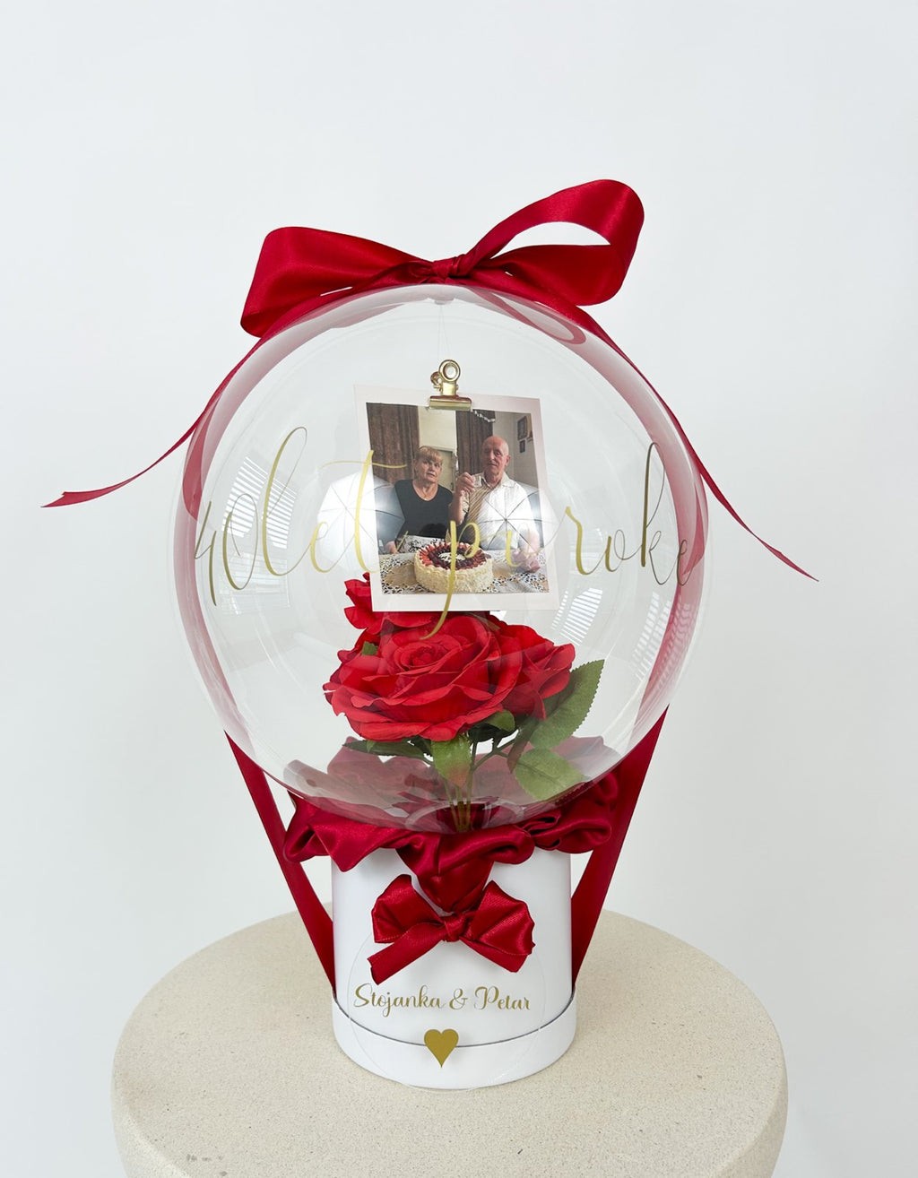 Sestavi svoj balon s cvetjem