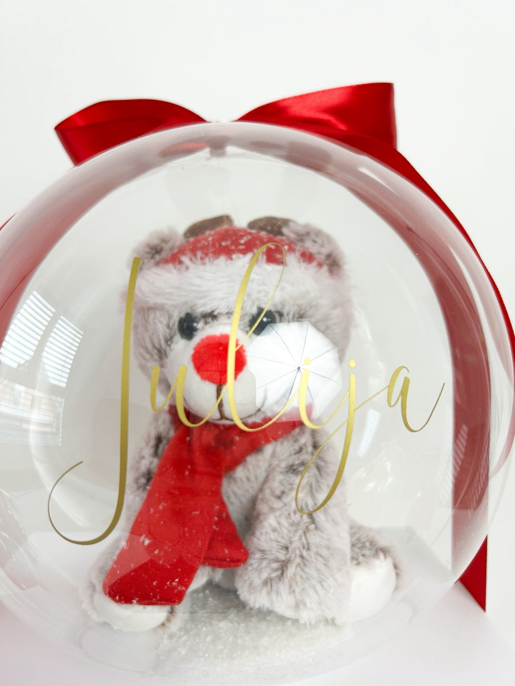 Božični balon z jelenčkom