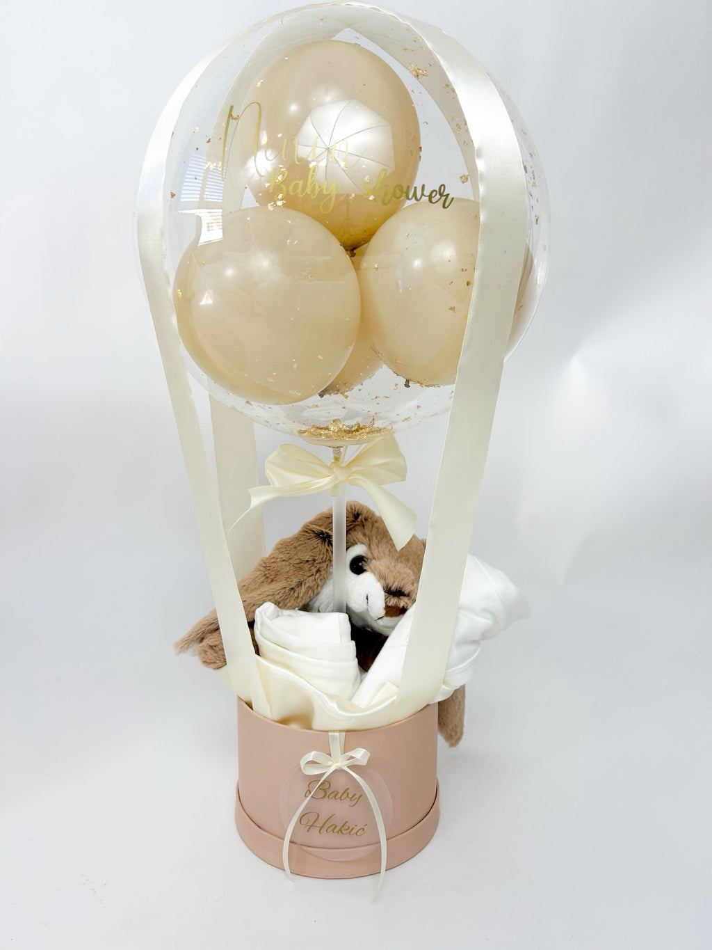 Hot air darilni set bež