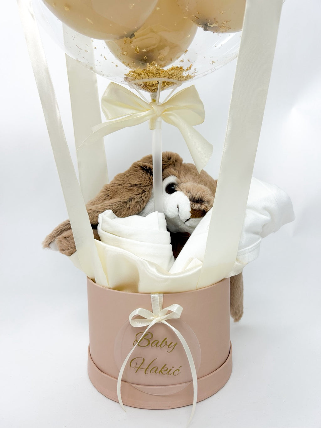 Hot air darilni set bež