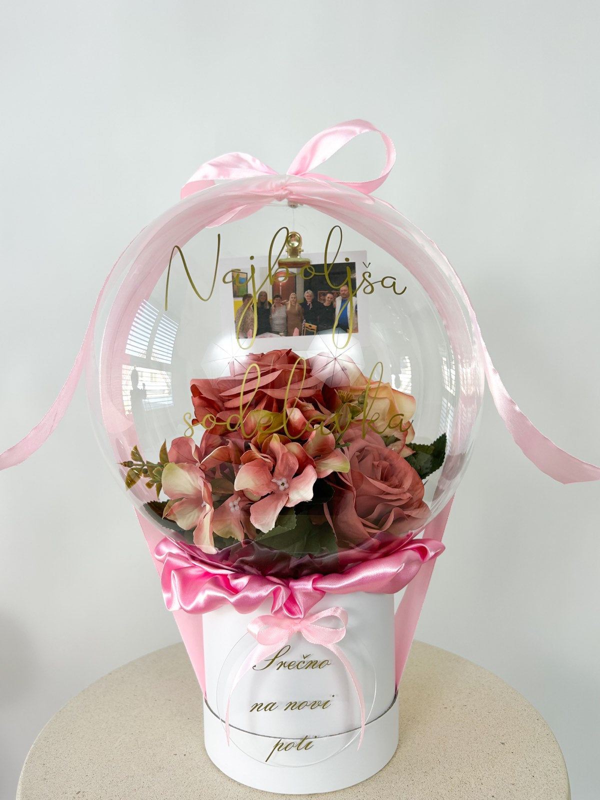 Sestavi svoj balon s cvetjem