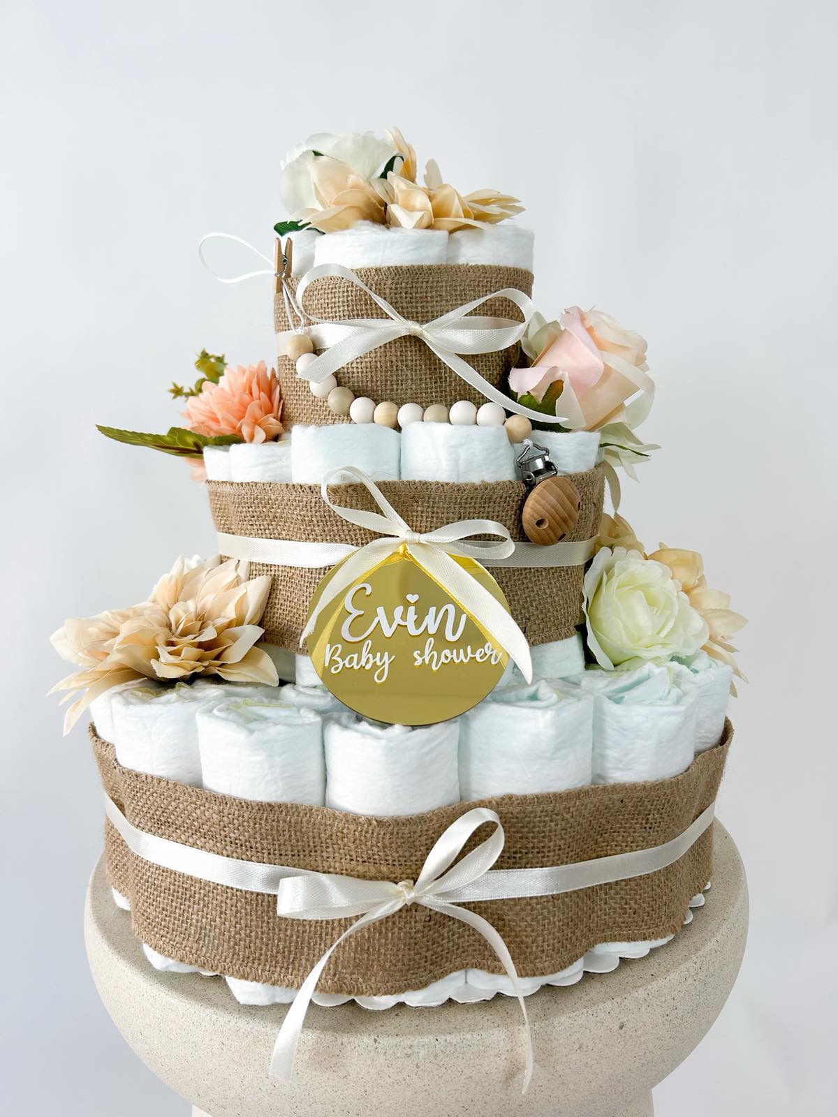 Torta iz plenic bež