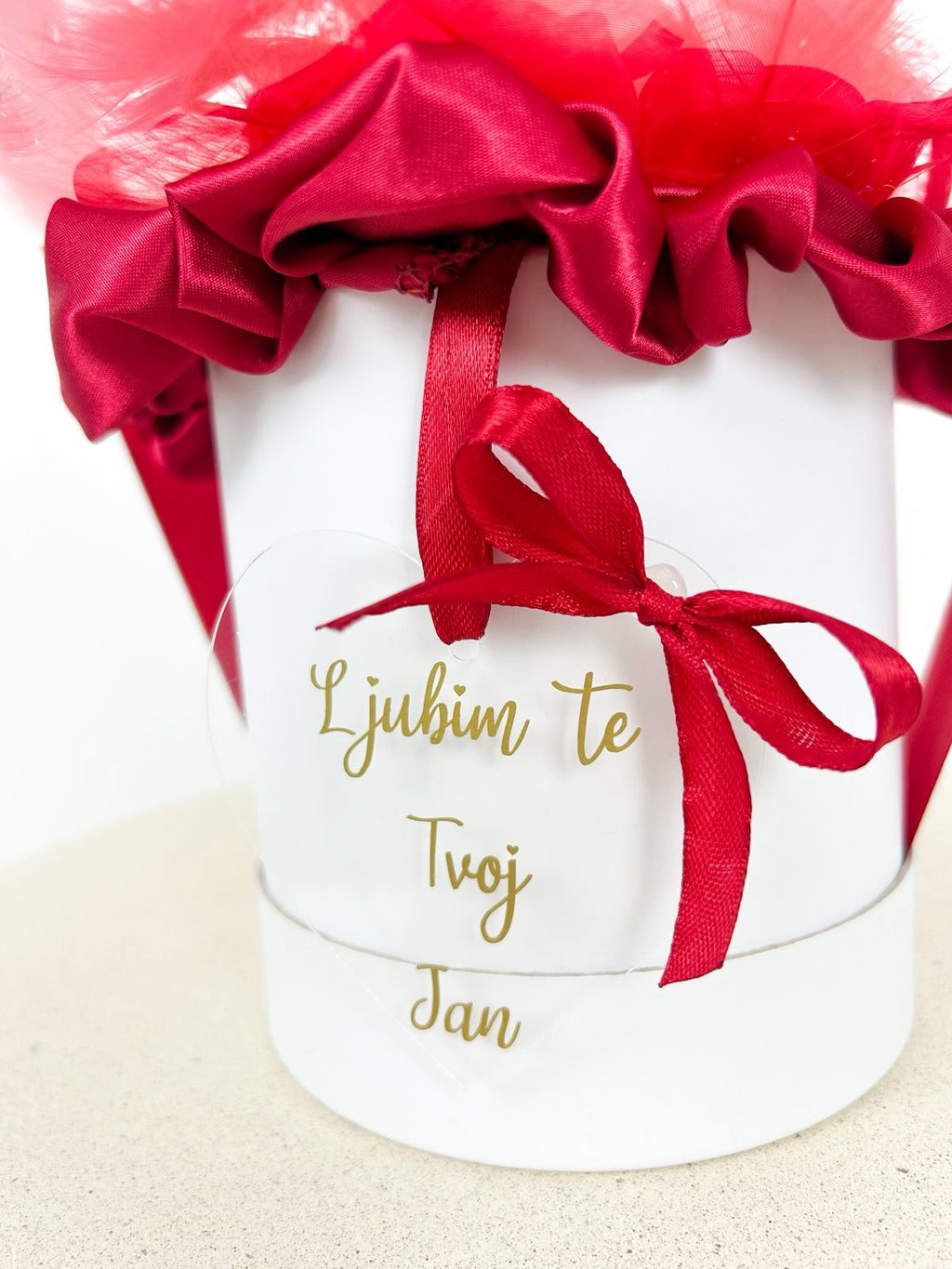 Valentinov balon z vrtnico