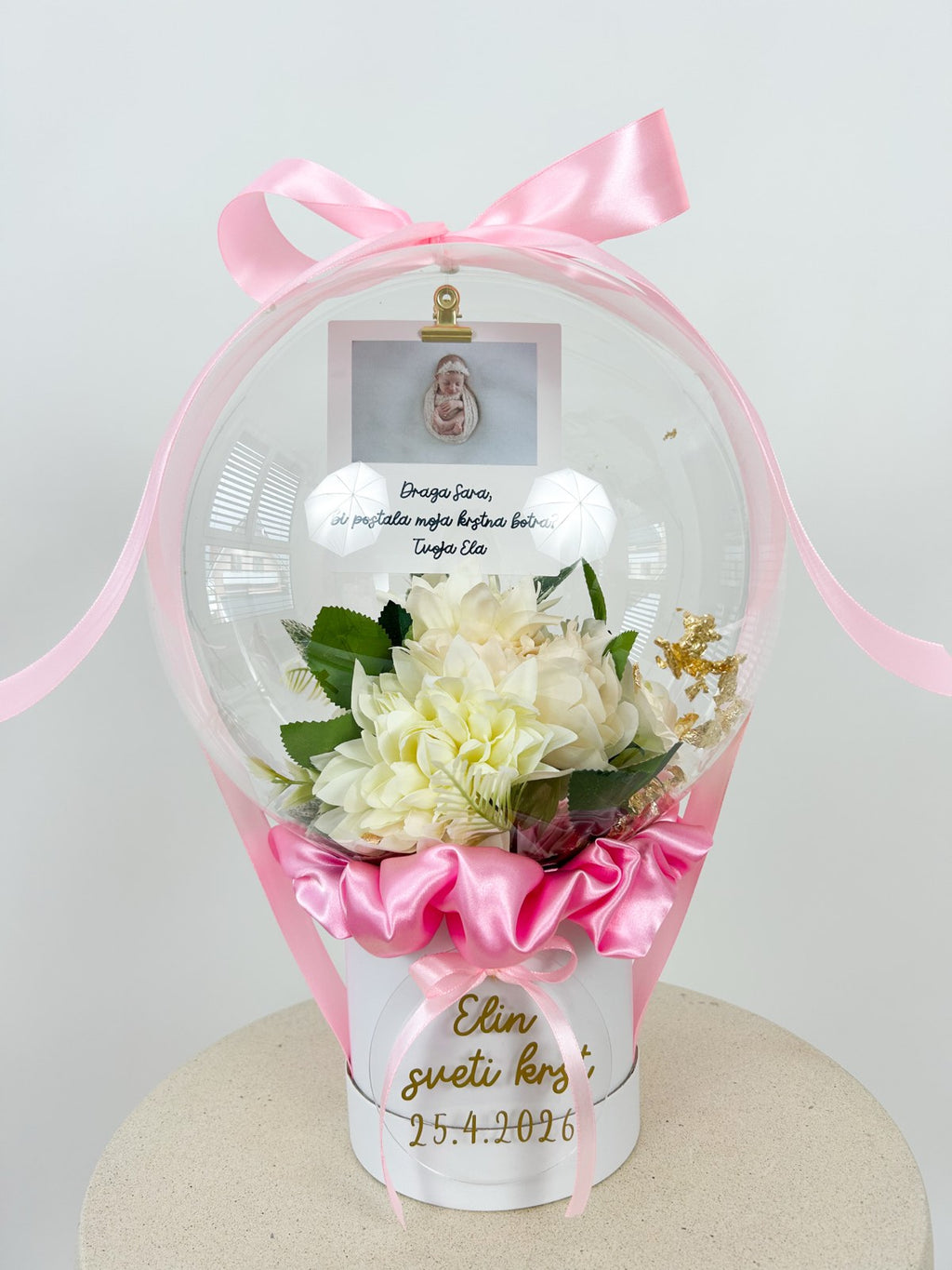 Sestavi svoj balon s cvetjem