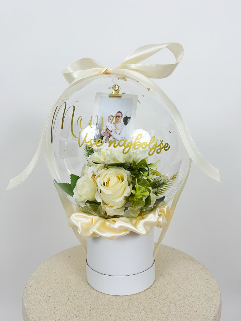 Sestavi svoj balon s cvetjem