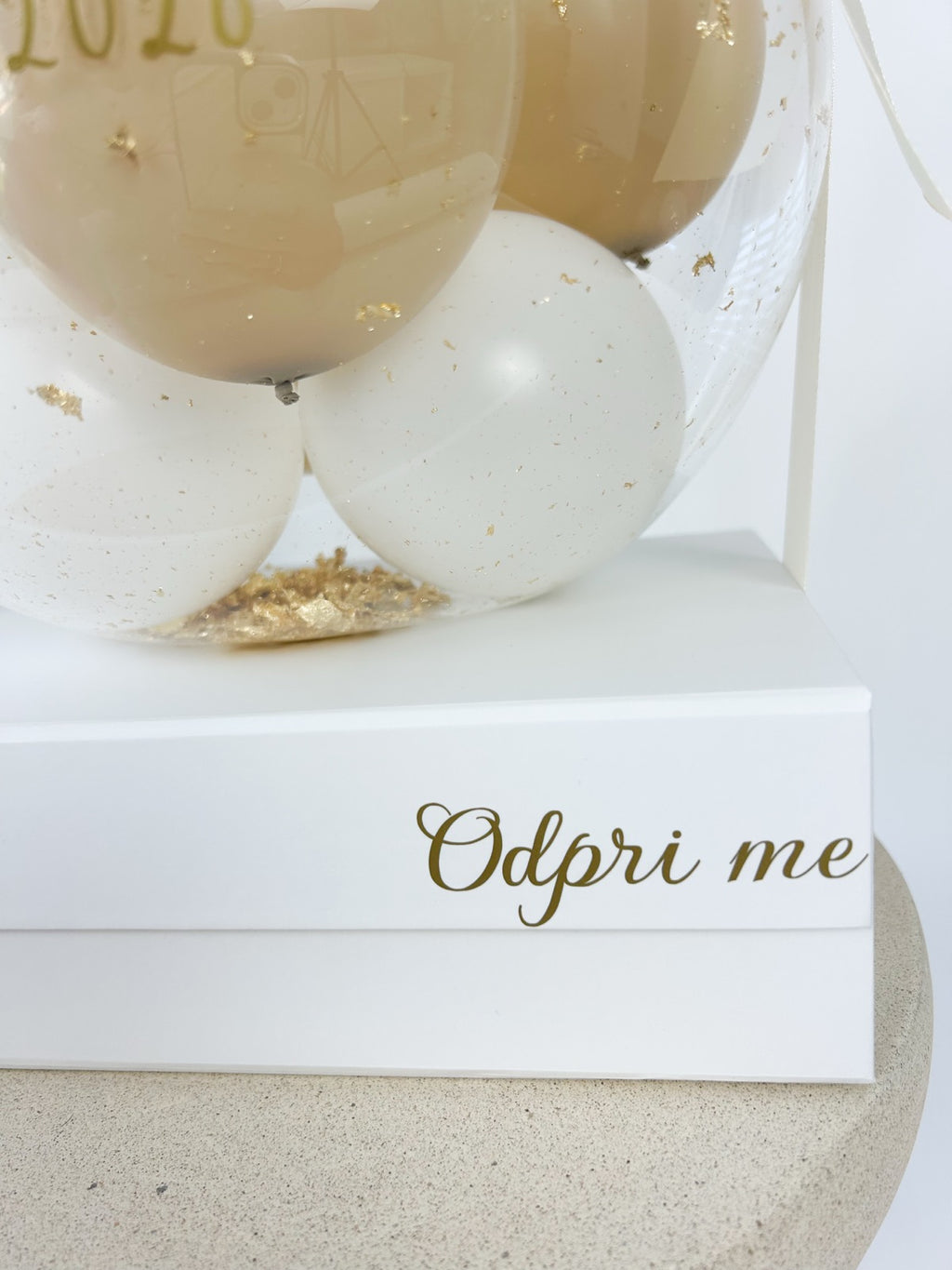 Balon z mini balon za birmo/obhajilo