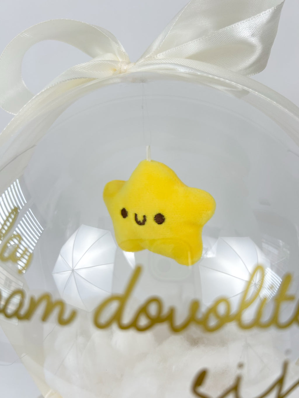 Mini balon z zvezdico