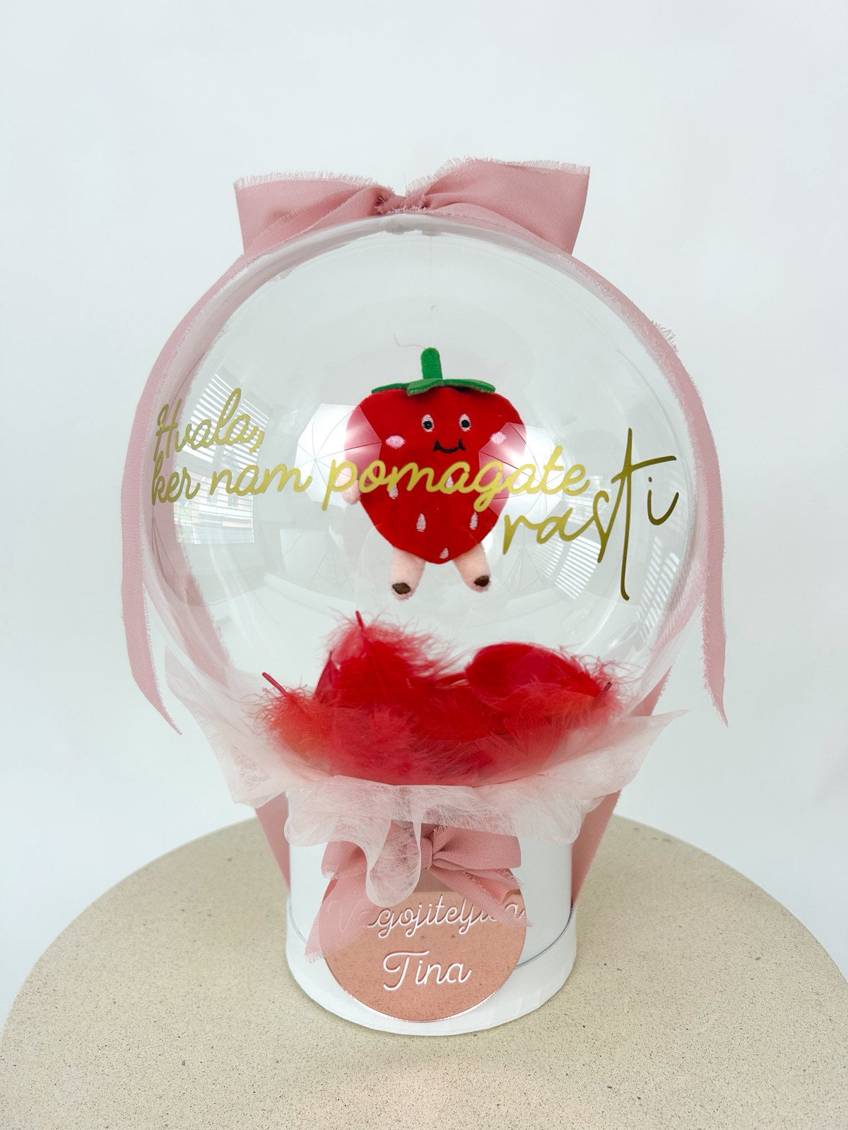 Mini balon z jagodo