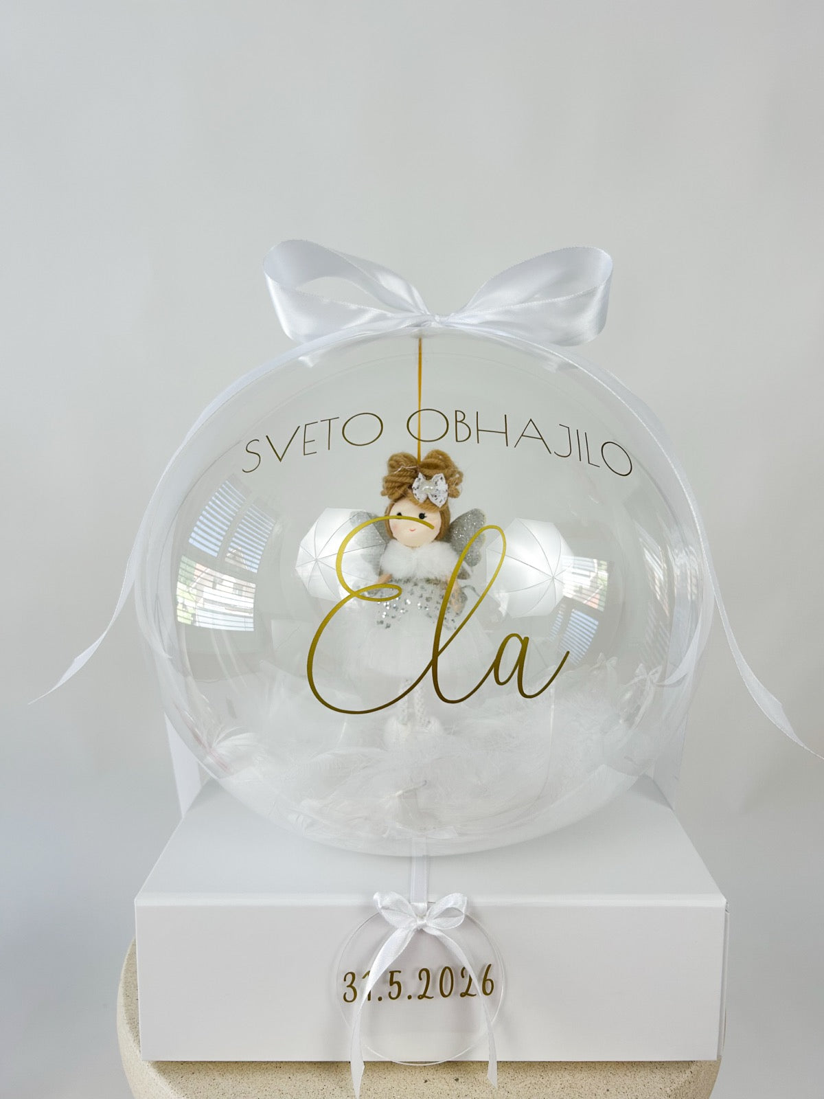 Sestavi svoj balon z angelčkom